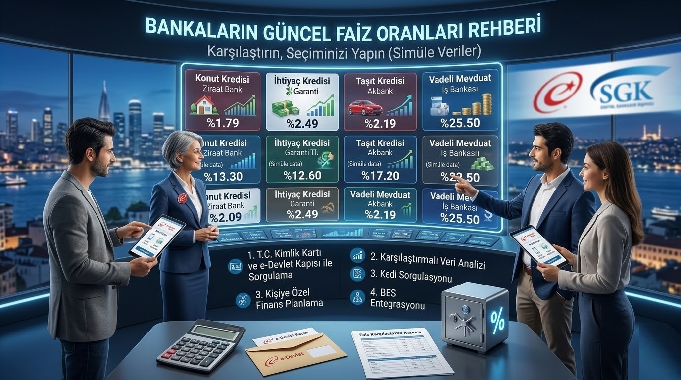 Bankaların Kredi Faiz Oranları