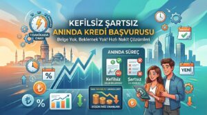 Kefilsiz Şartsız Anında Kredi
