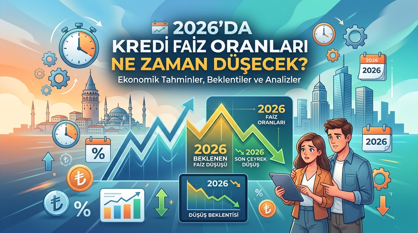 Kredi Faiz Oranları Ne Zaman Düşer 2026