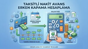 Taksitli Nakit Avans Erken Kapama Hesaplama