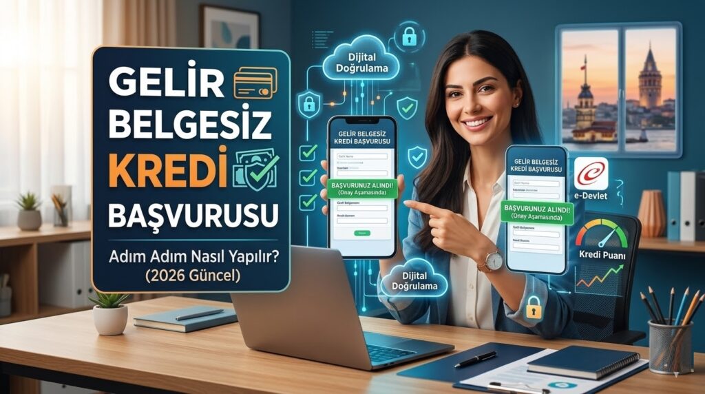 Gelir Belgesiz Kredi Başvurusu Nasıl Yapılır?
