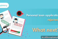 Personal Loan Application Rejected? Steps to Take Next