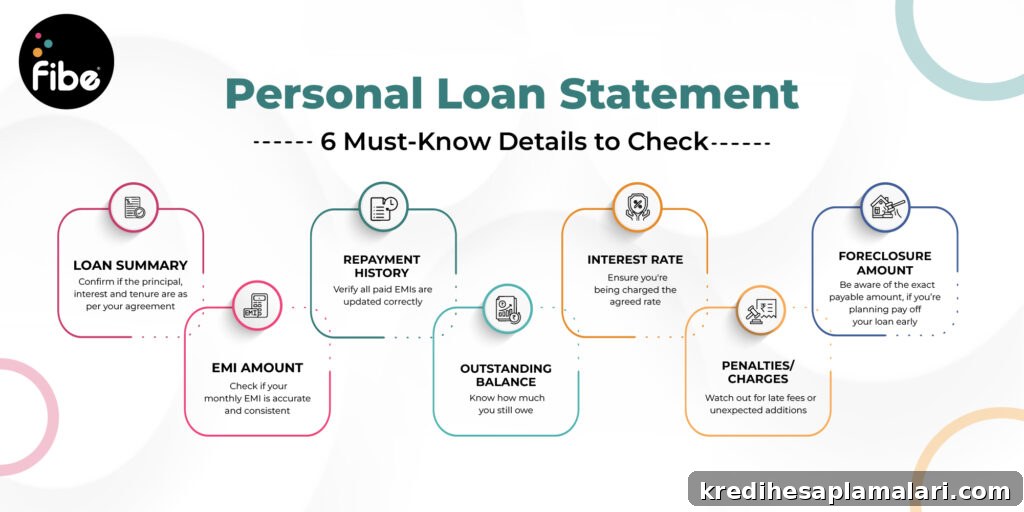 Personal Loan Statement
